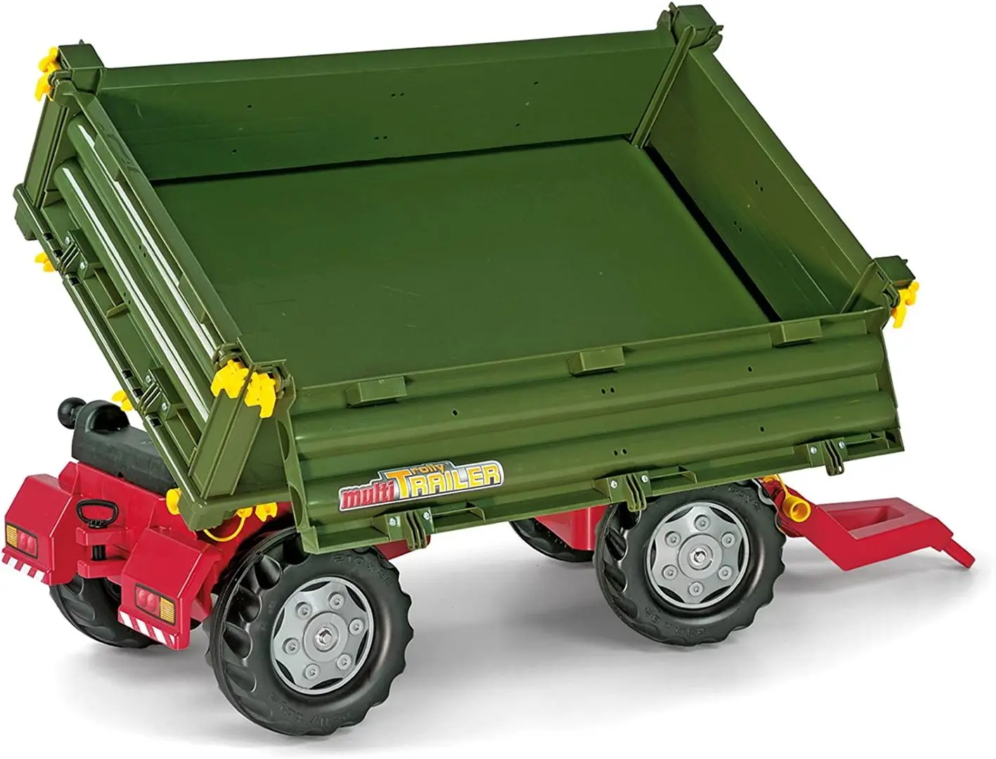 Remorca pentru tractor cu pedale RollyToys rollyMulti 125005 (Green/Red)