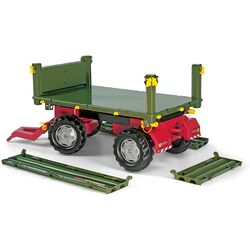 Remorca pentru tractor cu pedale RollyToys rollyMulti 125005 (Green/Red) Thumb
