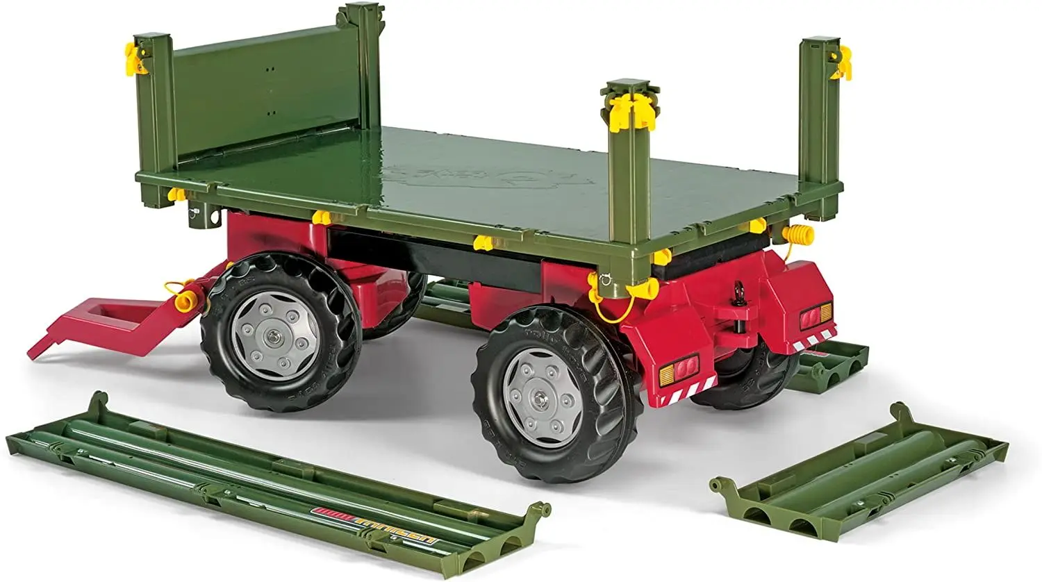 Remorca pentru tractor cu pedale RollyToys rollyMulti 125005 (Green/Red)