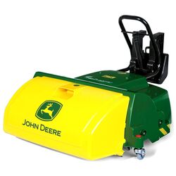 Perie pentru tractor cu pedale RollyToys John Deere 409716 (Green/Yellow)
