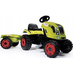 Tractor pedale cu remorca Smoby Class Farmer XL (Green)