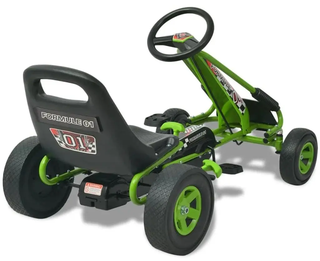Картинг с педалями VidaXL 80153 (Green)