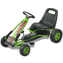 Carting cu pedale VidaXL 80153 (Green)