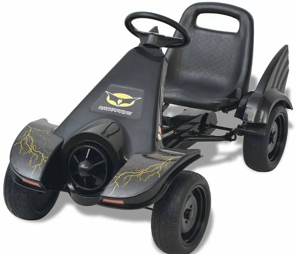 Carting cu pedale VidaXL 80156 (Black)