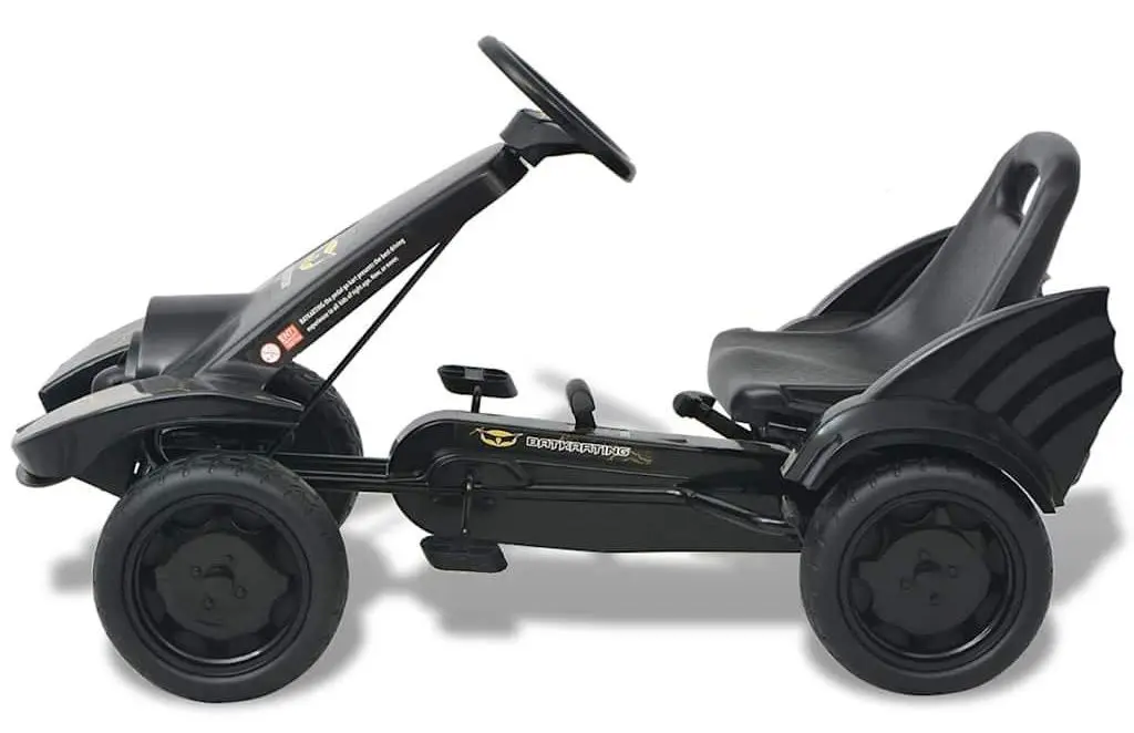 Carting cu pedale VidaXL 80156 (Black)