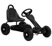 Carting cu pedale VidaXL 80199 (Black)