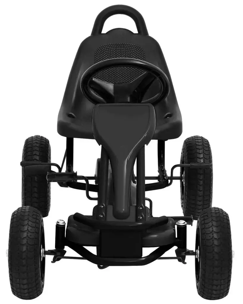 Carting cu pedale VidaXL 80199 (Black)