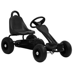 Carting cu pedale VidaXL 80199 (Black)