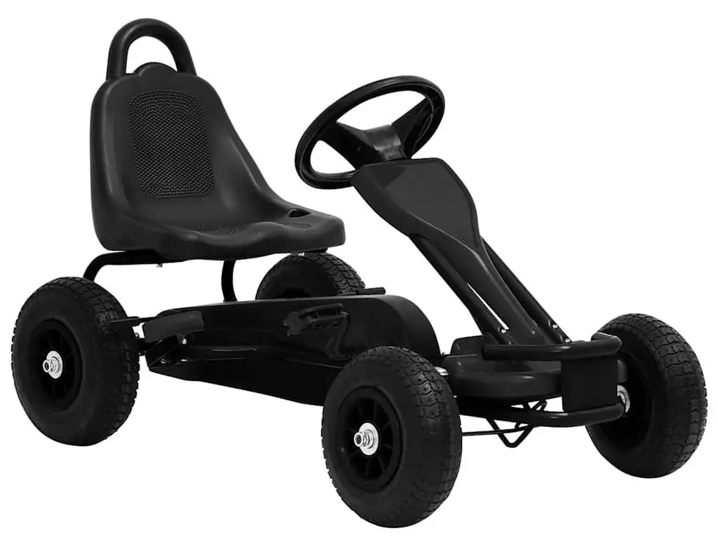 Carting cu pedale VidaXL 80199 (Black)