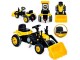 Tractor cu pedale Woopie Farmer MaxTrac Classic (Yellow/Black)