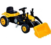 Tractor cu pedale Woopie Farmer MaxTrac Classic (Yellow/Black)