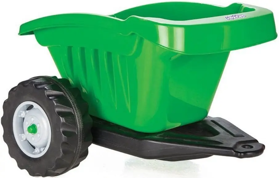 Remorca pentru tractor cu pedale Woopie Active Trailer (Green/Black)