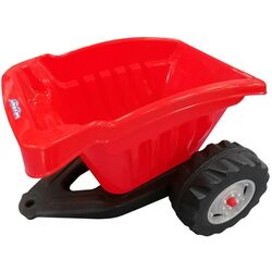 Remorca pentru tractor cu pedale Woopie Active Trailer (Red/Black) Thumb