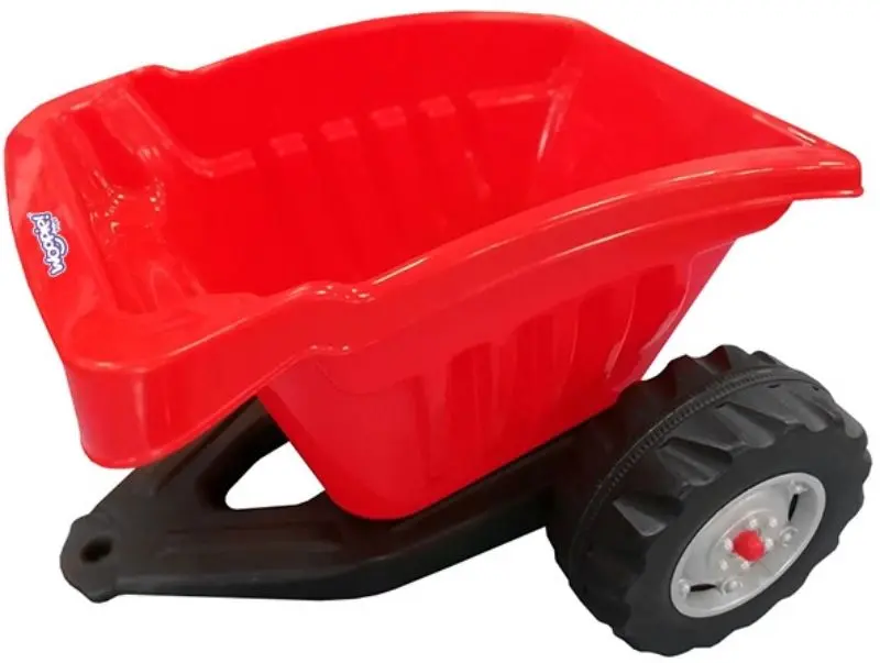 Remorca pentru tractor cu pedale Woopie Active Trailer (Red/Black)