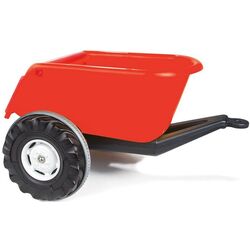 Remorca pentru tractor cu pedale Woopie Super Trailer (Red/Black)