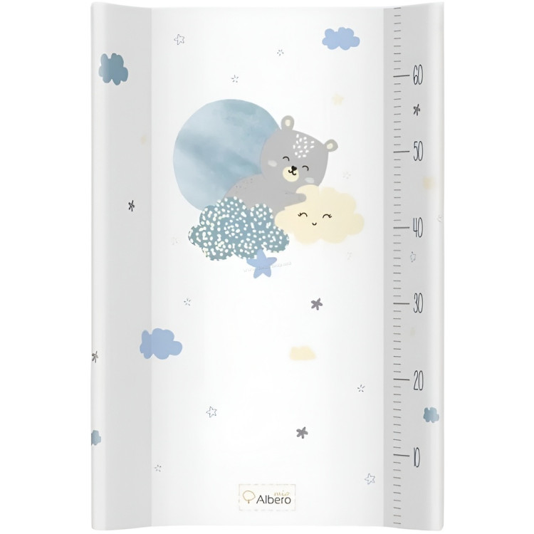 Пеленальник Albero Mio Bear 419 70x47 (White/Blue)