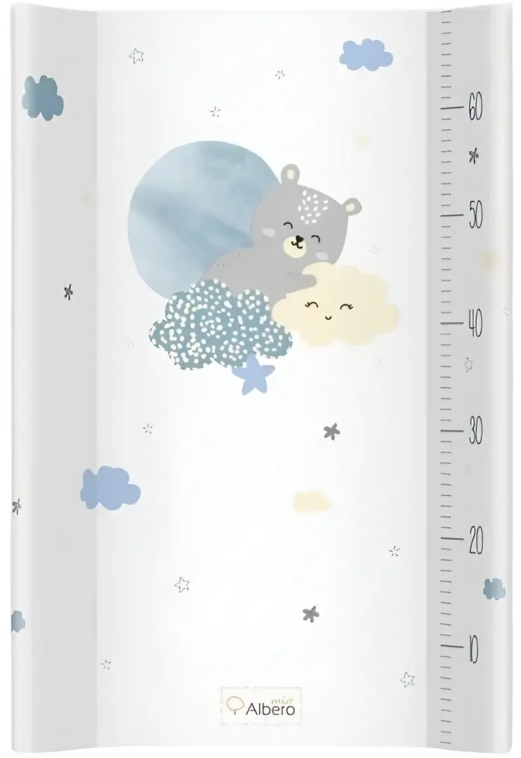 Пеленальник Albero Mio Bear 419 70x47 (White/Blue)
