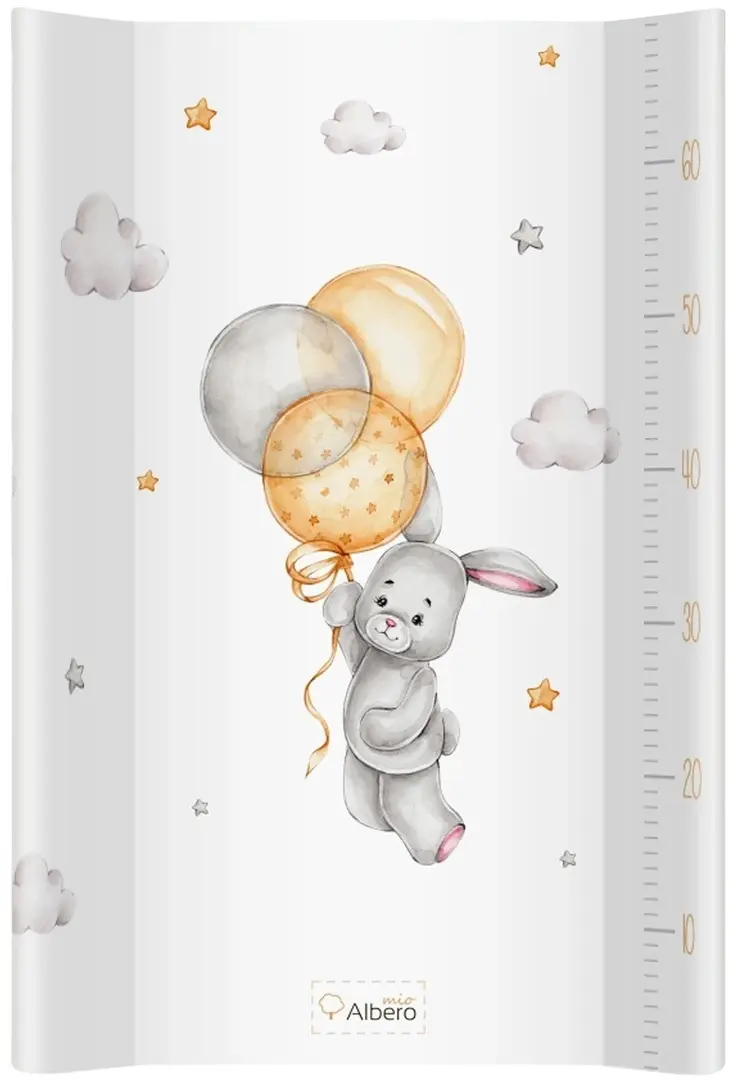 Пеленальник Albero Mio Bunny 420 70x47 (White/Grey)