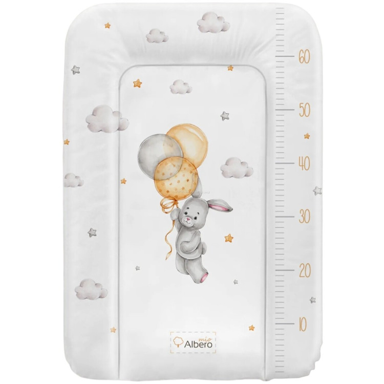 Пеленальник Albero Mio Bunny 420 70x47 (White/Grey)
