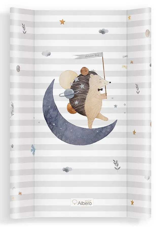 Saltea de infasat Albero Mio Moon Hedghog (Grey)