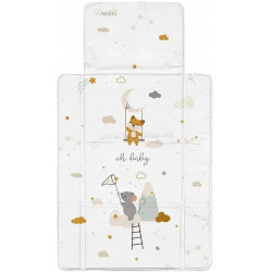 Пеленальник Albero Mio Mouse 77x44 (Grey)