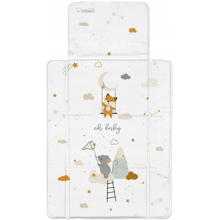 Пеленальник Albero Mio Mouse 77x44 (Grey)
