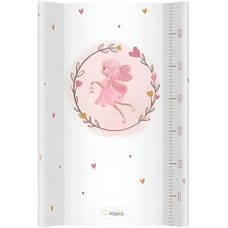 Пеленальник Albero Mio Princess 418 70x47 (White/Pink)