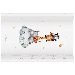 Saltea de infasat Albero Mio Safari Team 424 (White) Thumb