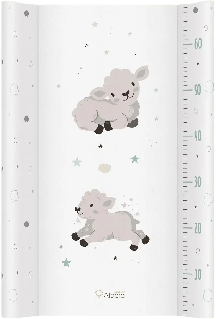 Пеленальник Albero Mio Sheep 70x47 (White/Grey)