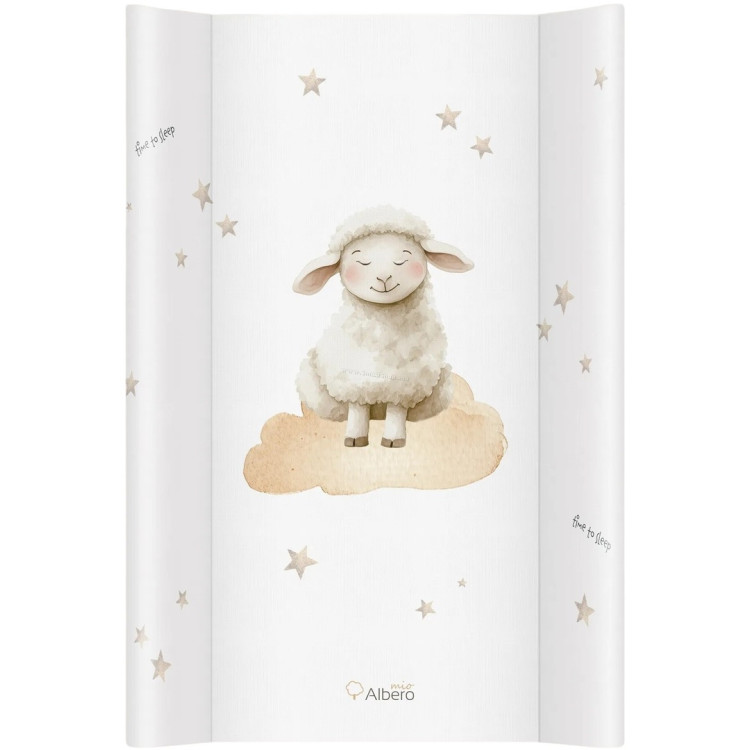 Пеленальник Albero Mio Sleeping Sheep 70x47 (White)