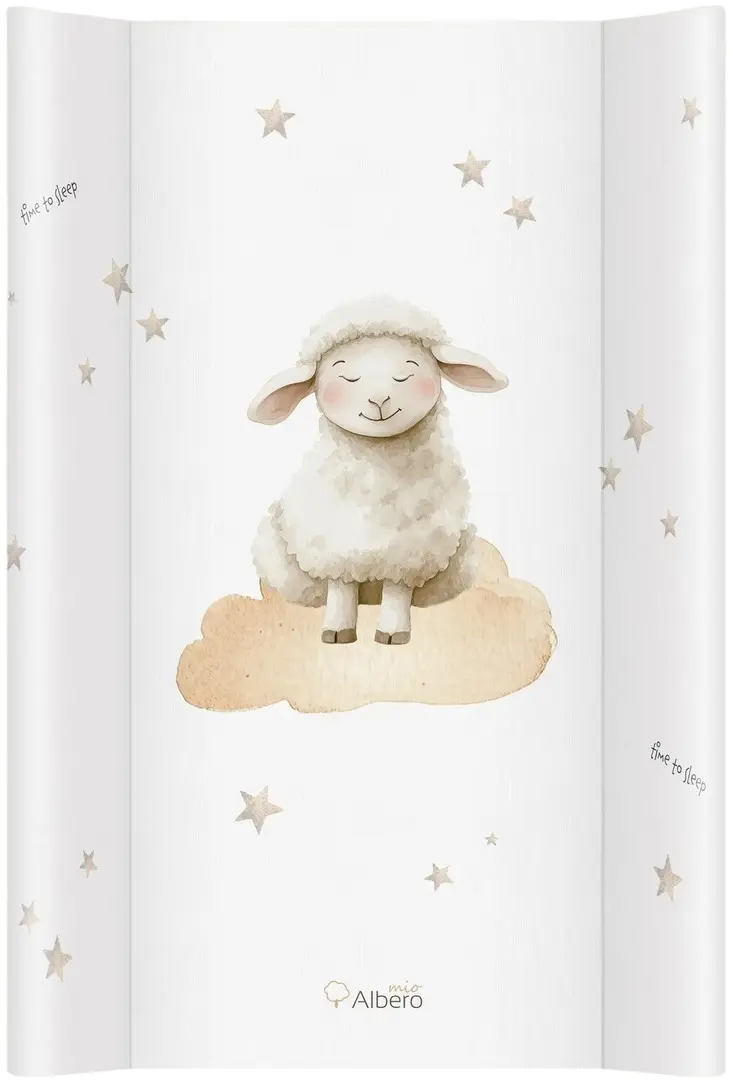 Пеленальник Albero Mio Sleeping Sheep 70x47 (White)