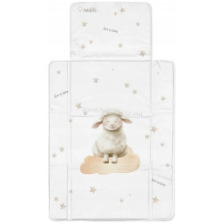Пеленальник Albero Mio Sleeping Sheep 77x44 (Grey)