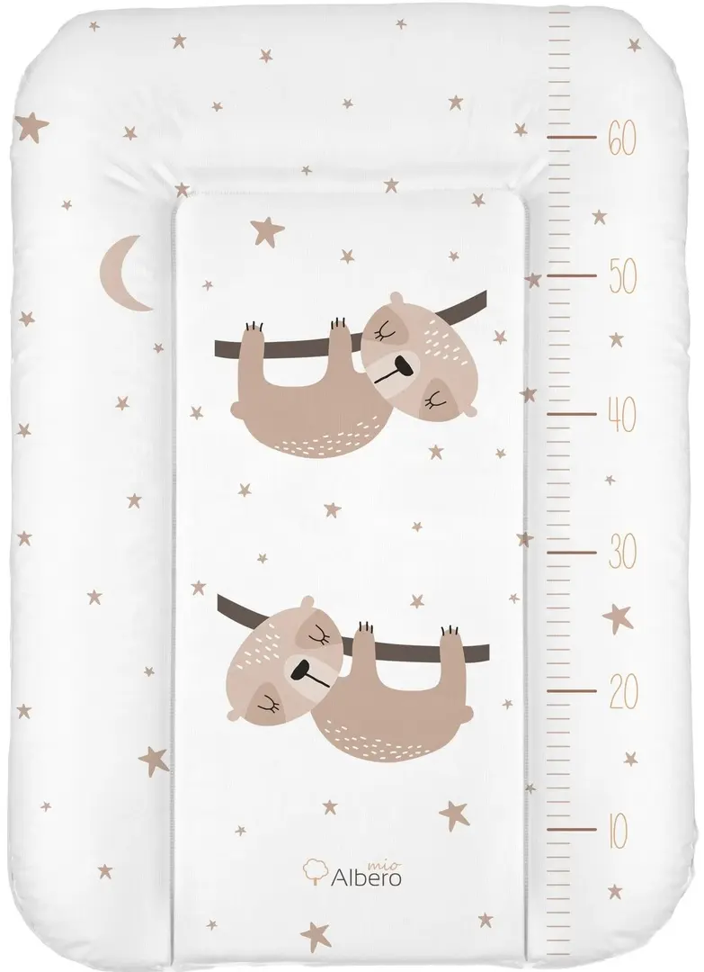 Пеленальник Albero Mio Sloths 432 70x50 (White/Brown)