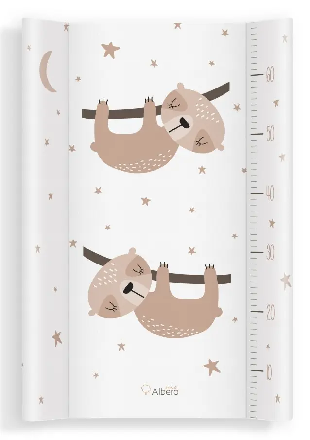 Saltea de infasat Albero Mio Sloths 432 (White)