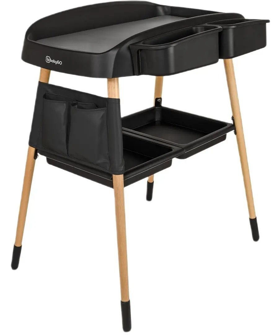 Пеленальный столик BabyGo Change Me (Black)