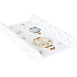 Пеленальник Ceba Baby Basic Balloons 70x50 (White) Thumb