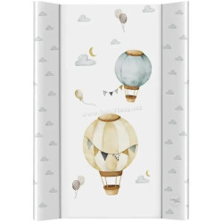 Пеленальник Ceba Baby Basic Balloons 70x50 (White)
