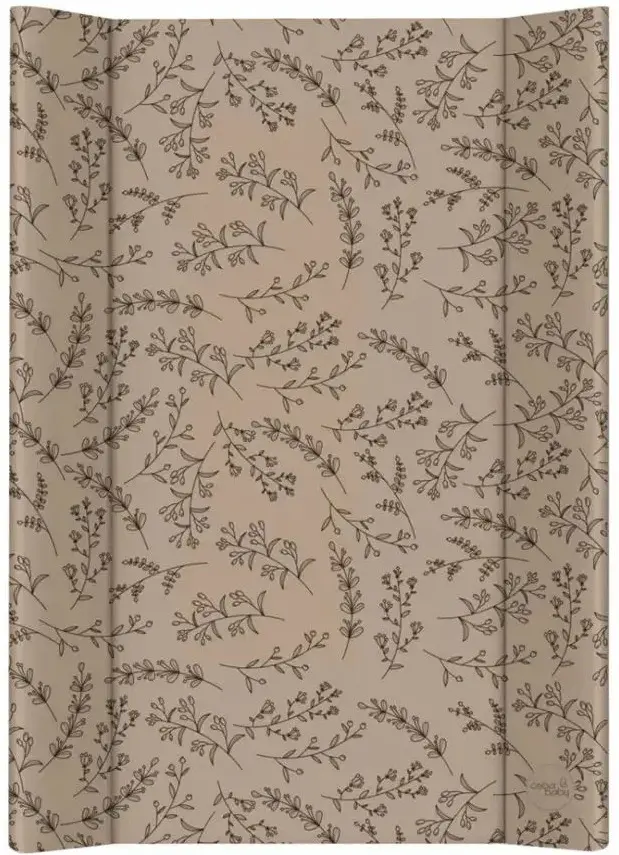 Пеленальник Ceba Baby Basic Flowers 70x50 (Brown)