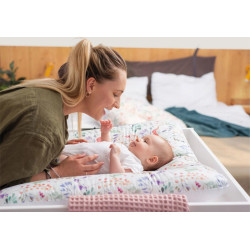 Пеленальник Ceba Baby Basic Spots 70x50 (White) Thumb