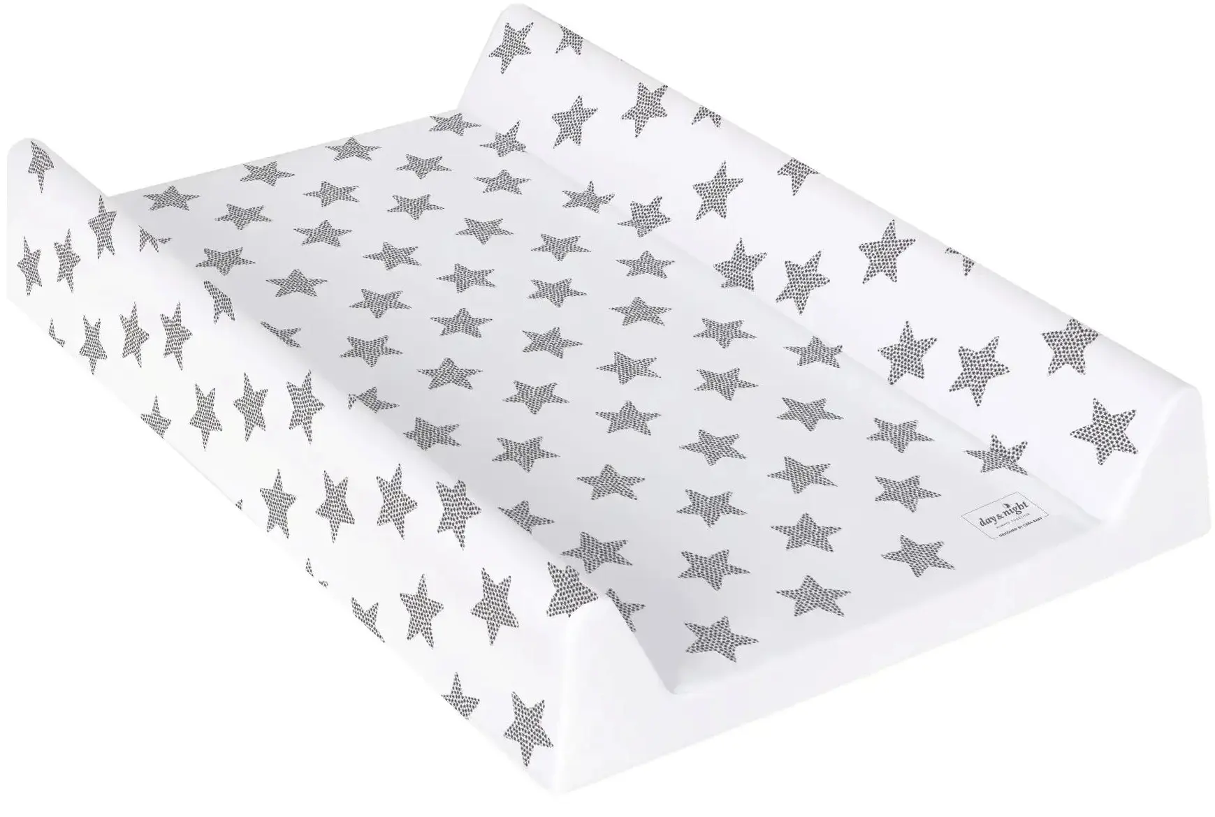 Пеленальник Ceba Baby Comfort Day & Night Stars 80x50 (White)