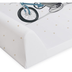 Пеленальник Ceba Baby Comfort Fluffy Puffy Bart 80x50 (White) Thumb