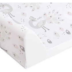 Пеленальник Ceba Baby Comfort Lolly Polly Peacock 70x50 (White) Thumb