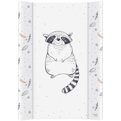Пеленальник Ceba Baby Comfort Raccoon 70x50 (White)
