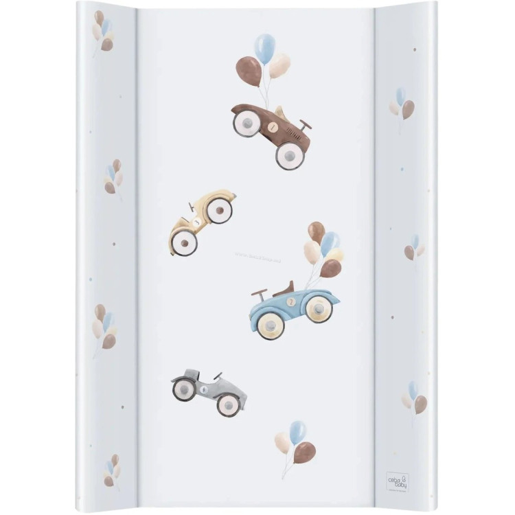 Пеленальник Ceba Baby Comfort Retro Cars 70x50 (White)
