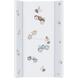 Пеленальник Ceba Baby Comfort Retro Cars 80x50 (White)