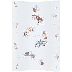 Пеленальник Ceba Baby Cosy Retro Cars 70x50 (White)