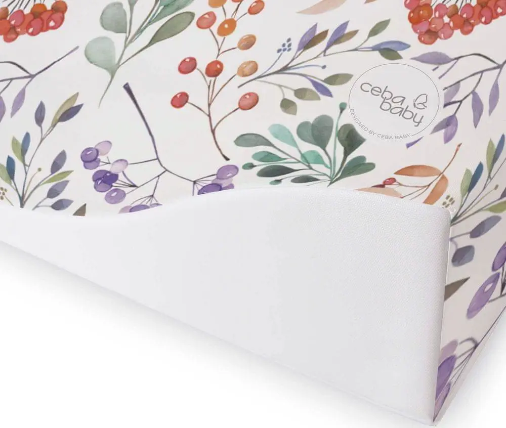 Saltea de infasat Ceba Baby Cosy Rowanberry Soft 70x50 (Multicolor) - 3