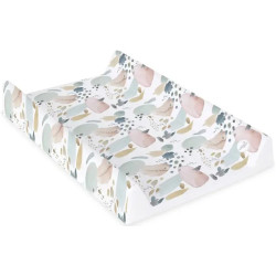 Пеленальник Ceba Baby Ultra Light Drops and Dots 70x50 (Beige) Thumb