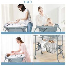 Masa de infasat 4in1 Costway AC10011EU-GR (Grey) Thumb