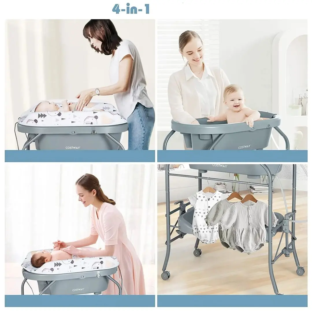 Masa de infasat 4in1 Costway AC10011EU-GR (Grey)